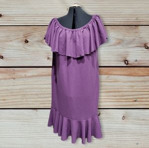 LuLaRoe Cici lilac dress size 3XL